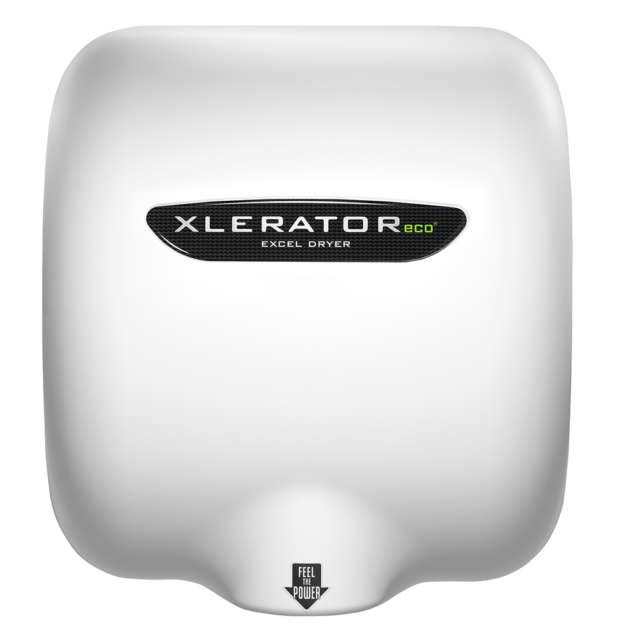 XLERATOR® hand dryer models are now offered with 50 % longer life and industry leading 7 year warranty.